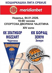 Košarka Zlatibor - Zemun