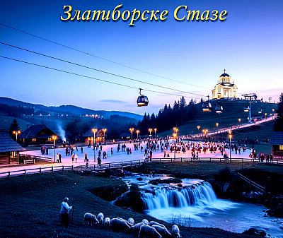 Северна капија Златибора представља први и најважнији сусрет путника са планинским масивом, делујући као својеврсни праг који раздваја градску вреву од мирног ритма планинског живота. Ова капија обухвата села која су због свог положаја постала најбољи амбасадори златиборског гостопримства, традиције и заната. Путовање кроз Северну капију није само пролазак ка туристичком центру, већ прилика да се кроз златиборска села упознају вредни домаћини и предели који су вековима хранили и бранили овај крај.  Мачкат је неприкосновени лидер Северне капије и својеврсна престоница златиборске трпезе. Ово златиборско село је надалеко познато по својим сушарама и Пршутијади, где се тајна спремања меса чува као највеће породично благо. Мачкат није само гастрономски центар, већ и место богате историје, са црквом Светог Илије која доминира пејзажем и подсећа на духовно упориште овог дела планине.  Трипкова је најуметничкији део Северне капије, златиборско село које одише специфичном енергијом. Оно је препознатљиво по дугој традицији обликовања стакла, где породица Весовић деценијама ствара уметничка дела која су прославила ово село широм Европе. Трипкова је доказ да златиборска села нису само места пољопривреде, већ и високе занатске вештине и префињеног естетског израза.  Бранешци су капија која спаја путеве, златиборско село које својим широким пашњацима и заталасаним брдима најављује простор и слободу коју планина нуди. Као важно саобраћајно чвориште, Бранешци су вековима дочекивали и испраћали путнике, чувајући причу о киријашима и караванима који су управо овуда пролазили на свом путу ка приморју. Данас је ово село спој мирног сеоског живота и модерне повезаности, нудећи савршен први утисак о Златибору.  Крива Река употпуњује Северну капију својим плодним долинама и бистрим изворима. Ово златиборско село је познато по вредним ратарима и сточарима, представљајући праву слику златиборског благостања. Крива Река, са својим засеоцима, чува мирну и радну атмосферу старе Србије, чинећи овај северни прилаз планини богатим мозаиком укуса, заната и нетакнутих природних лепота. Северна капија Златибора - Златиборска села представљају највиталнији део планинског масива, чинећи нераскидиву мрежу традиције, културе и нетакнуте природе. Свако златиборско село је свет за себе, али их све повезује препознатљиво златиборско гостопримство и специфичан начин градње кућа од борoвог дрвета и камена. Истражујући златиборска села, путник заправо открива истинску душу Србије, јер су управо ова места, попут Сирогојна, Мачката и Јабланице, успела да сачувају своје обичаје и занате упркос модерном добу. Златиборска села нису само пољопривредни крајеви; она су живи музеји на отвореном где се и данас може осетити дух киријаша и старих сточара који су вековима прелазили ове планинске пашњаке.  Од питомих предела северне капије, где златиборско село Трипкова чува уметност стакла, до сурових висина Муртенице где леже златиборска села Негбина и Драглица, разноликост предела је задивљујућа. Златиборска села на истоку, као што су Рожанство и Гостиље, позната су по својим природним богатствима и лековитим водама, док златиборска села на западу, попут Семегњева и Јабланице, нуде потпуни мир у дубоким боровим шумама. Свако златиборско село поносно чува своју цркву или споменик, сведочећи о важности заједништва и духовног живота. Ова села су чувари гастрономског наслеђа, јер се управо у златиборским селима производи најбољи сир, кајмак и пршута, производи који су прославили ову планину далеко ван њених граница. Посета златиборским селима пружа прилику за повратак природи и једноставности живота, чинећи сваки боравак у њима незаборавним искуством које подмлађује и дух и тело.