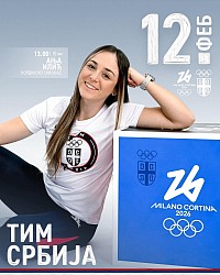 Anja Ilić 12. februar u 13h -Olimpijada