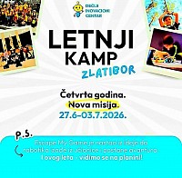 Letnji kamp za decu Zlatibor