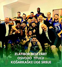 Šampion Košarkaške lige Srbije Zlatibor Mozzart